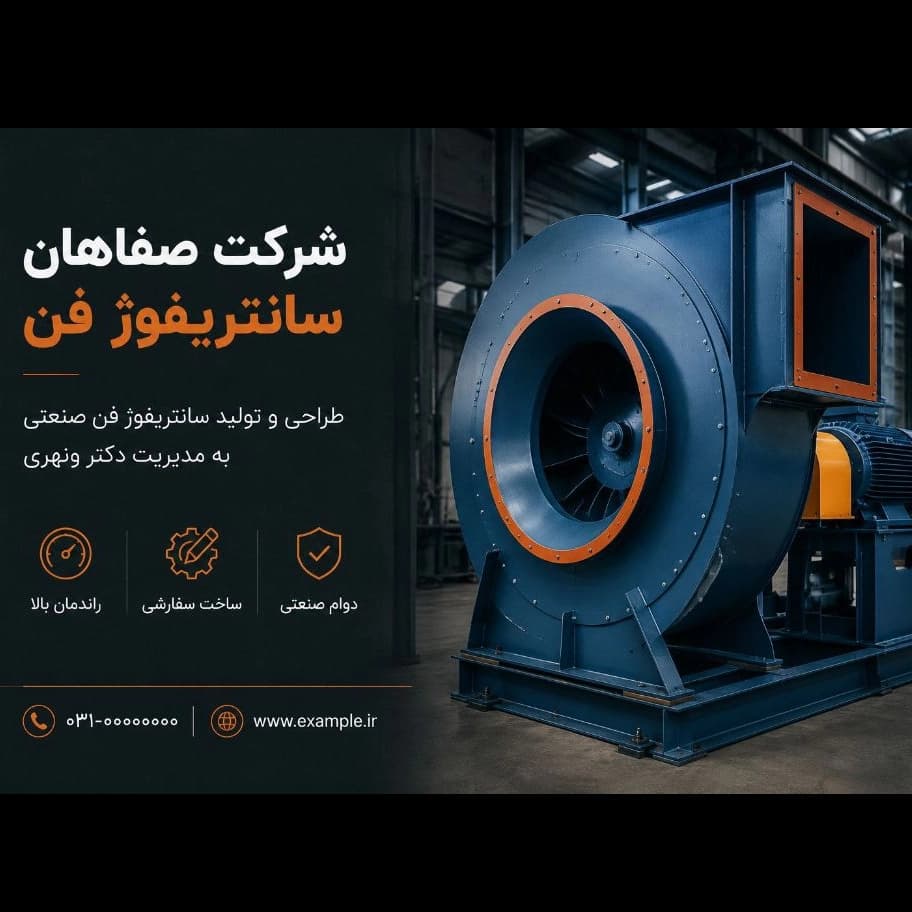 صفاهان سانتریفیوژ فن